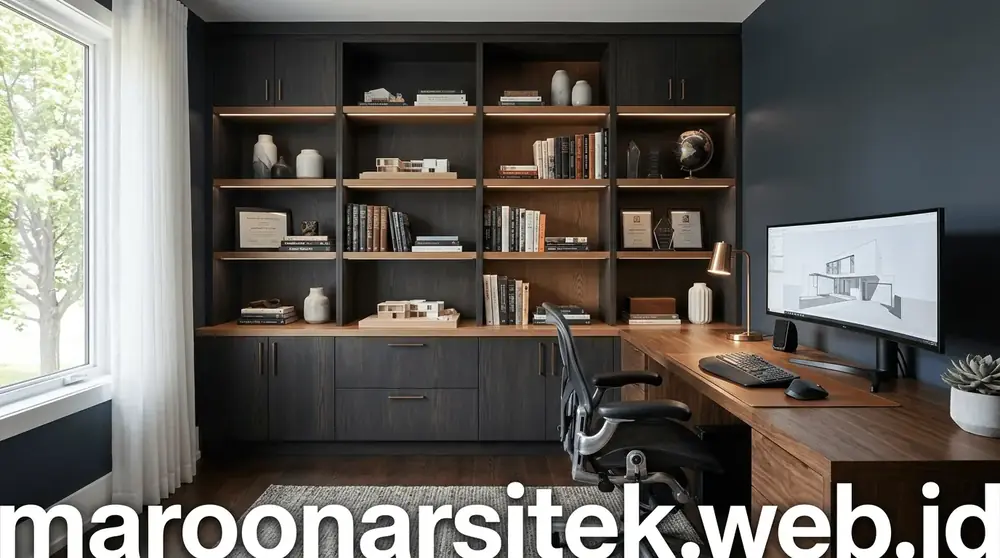 Desain Ruang Kerja & Home Office Modern — Maroon Arsitek
